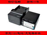 索尼NEX-VG20E VG30EH VG900E HDR-CX290E PJ50E相机电池+充电器