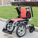 新款上海贝珍BZ-6301老年人残疾人代步车折叠电动轮椅车