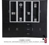 上海办公家具时尚文件柜子办公室书柜六门书架铝合金玻璃门资料柜