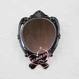 韩国进口 化妆镜 安娜苏手镜 折叠镜子 便携用镜 随身手柄镜包邮