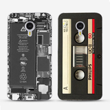 魅族mx4/mx5手机壳创意软硅胶mx4pro个性保护套伪装拆机恶搞磁带