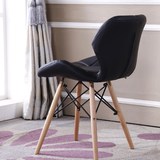 现代简约舒适休闲椅创意时尚设计师蝴蝶椅特价家用靠背PU皮电脑椅