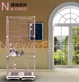 新品预定！挪威森林宠物高端猫笼超大猫笼子别墅接受预定！