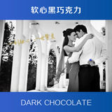 【蓝】单颗 进口瑞士莲软心松露特浓黑巧克力散装 喜糖批发婚庆