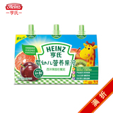 【天猫超市】亨氏/Heinz 婴幼儿营养果泥 西洋果园佐餐泥 78g*3袋