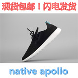 专柜正品native Apollo moc阿波罗超纤打孔皮 休闲鞋 情侣运动鞋