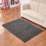 包邮客厅茶几家用长方形纯色地毯卧室床边化纤纯色欧美地垫可定制