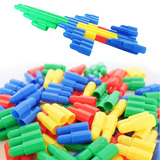 特价大号创意子弹头积木塑料拼插积木拼装儿童益智幼儿园玩具包邮