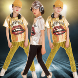 六一儿童少儿健美操啦啦操舞蹈女童拉拉队表演舞台演出爵士舞服装