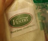 泰国正品代购Ventry100%天然乳胶枕头 防螨防菌 舒适保护脊椎