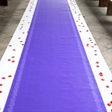 地毯 红地毯 结婚用品一次性地毯 婚庆专用婚庆用品布置 唯美紫色