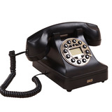 号创意个性电话机特价仿古老式电话机欧式复古转盘座机古董旋转拨