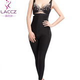 特价LACCZ高腰长裤排扣塑身衣束腹裤产后吸脂塑形均衡压力瘦大腿