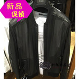 【专柜正品】GXG男装2015夏装新款代购 时尚黑色斯文夹克52121019