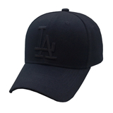 香港正品黑色LA道奇队棒球帽MLB帽子 男女户外旅行运动帽 NY帽子