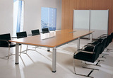 会议桌 环保防火板办公桌 小型会议桌 电脑桌 接待会客桌椅 线盒