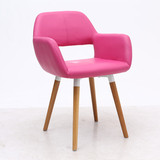 包邮实木组装餐椅北欧式简约时尚餐厅创意酒店咖啡厅桌椅休闲椅