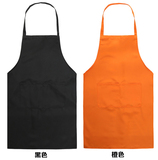 韩版时尚批发广告厨房厨师咖啡店美甲围裙工作服定做定制印字logo
