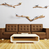 树枝鸟立体墙饰壁饰创意现代家居客厅墙面壁挂装饰品墙上挂饰挂件