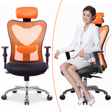 人体工学电脑椅 家用 网椅老板转椅  多功能后仰护腰时尚办公椅子
