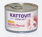 德国卡帝维特KATTVOIT 鸡肉/羊肉配方 肾脏处方k/d猫罐羊肉85g