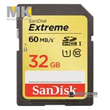 SanDisk闪迪SD卡C10 60MB/s 32GB至尊极速储存卡相机内存卡