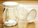 100ml玻璃布丁瓶耐高温环保布丁杯酸奶瓶带盖烘焙模具瓶子0.48元