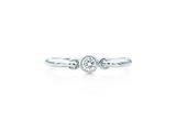 香港正品代购Tiffany钻石女戒指 蒂芙尼天使之翼纯银镶钻结婚戒指