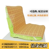 日式棉麻休闲懒人沙发宜家单人折叠小沙发多功能午休躺椅