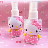 Hello Kitty 可爱卡通立体化妆瓶 花露水 香水 喷雾分装瓶 小喷瓶