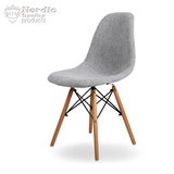 铂莱美北欧餐椅伊姆斯椅子时尚简约洽谈咖啡椅休闲椅布艺餐椅软包