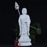 地藏王菩萨锡杖玄藏佛像陶瓷立像阿弥陀佛观音菩萨像德化瓷21寸