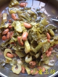 贵州特产酸菜豆汤凉都美食农家自制新鲜青菜的酸菜开胃菜8元包邮