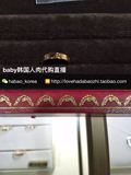 韩国乐天免税店代购 卡地亚Cartier love 窄版 戒指对戒 正品代购