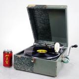 日本1930年代古董老物件Napoleon 101手提箱式唱机78转手摇留声机