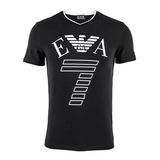 阿玛尼T恤 夏季男EA7奢侈品国际大牌男装宽松上衣男短袖T恤90551