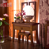 汉唐林韵 现代中式实木梳妆台 简约卧室家具古典化妆桌化妆椅组合