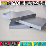 聚氯乙烯板 纯PVC板 全新料PVC硬板 灰色UPVC板 工程塑料板