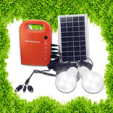 家用6V电压太阳能电池板小型发电照明系统户外夜市地摊灯手机充电