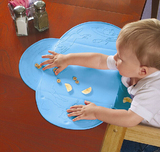美国Summer infant宝宝儿童外出便携式防水硅胶餐垫 学吃饭餐具