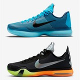 耐克男鞋Nike Kobe 10 Blue Lagoon ZK10 科比10代篮球鞋 745334