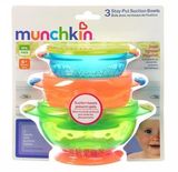 可代发美国Munchkin麦肯齐宝宝婴儿童吸盘碗训练碗餐具 批发