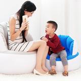 婴儿童充气沙发床单人加厚客厅植绒气垫便携式宝宝成人懒人椅子