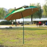 钓鱼伞超轻2.1米万向 防雨防紫外线渔具 折叠双层遮阳防晒钓伞