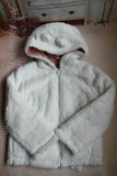 英国代购Mothercare幼儿童毛绒珊瑚绒外套上衣冬季连帽