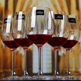 Bordeaux系列家用6只装无铅水晶红酒杯高脚杯葡萄酒杯酒具套装