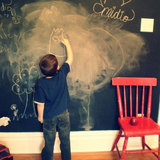 创意环保可移除黑板贴 儿童房卧室客厅可擦写DIY贴纸墙贴 包邮