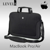 Level8苹果笔记本电脑包macbook pro13寸air15寸13.3单肩包手提包