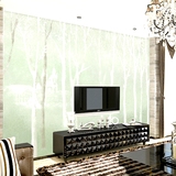 视背景墙创意树林大型定制壁画北欧风格墙纸壁纸3d立体客厅卧室电