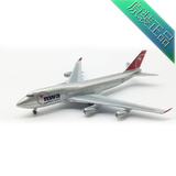 特价1:400Geminijets美国西北航空747-400合金飞机模型客机